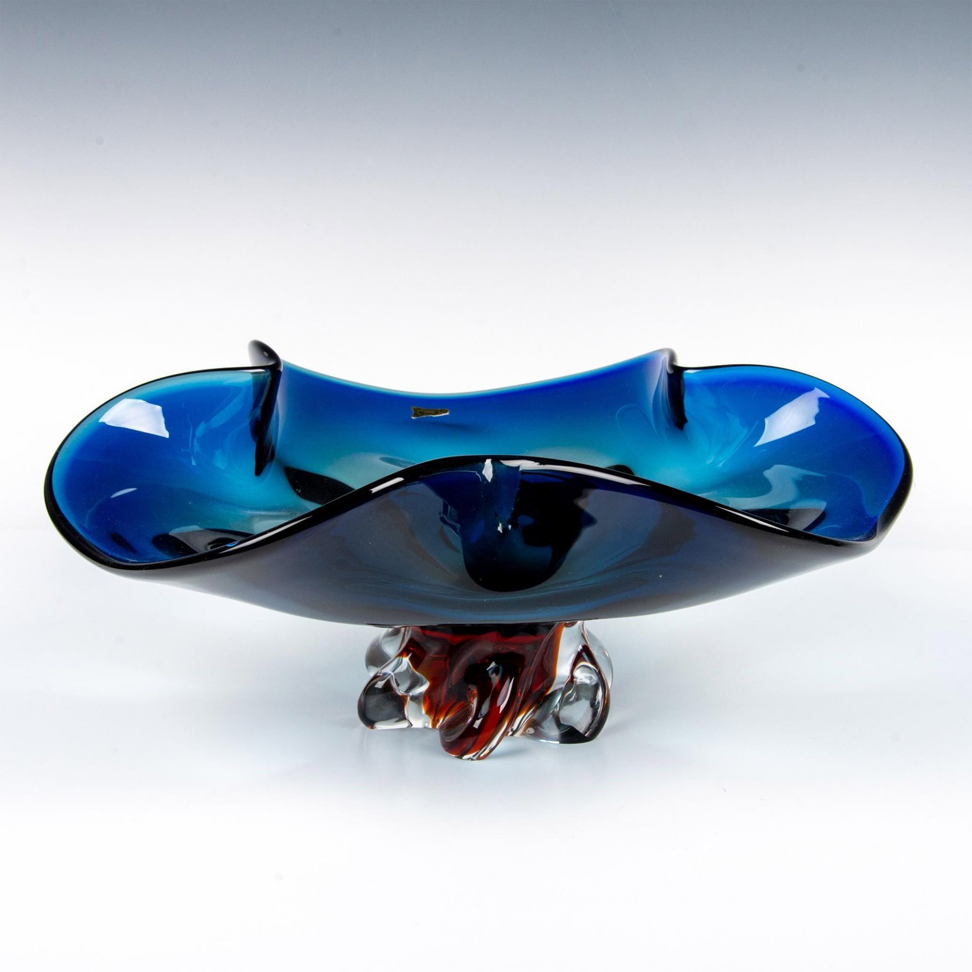 Egermann Czech Republic Art Glass Bowl - Image 4 of 5