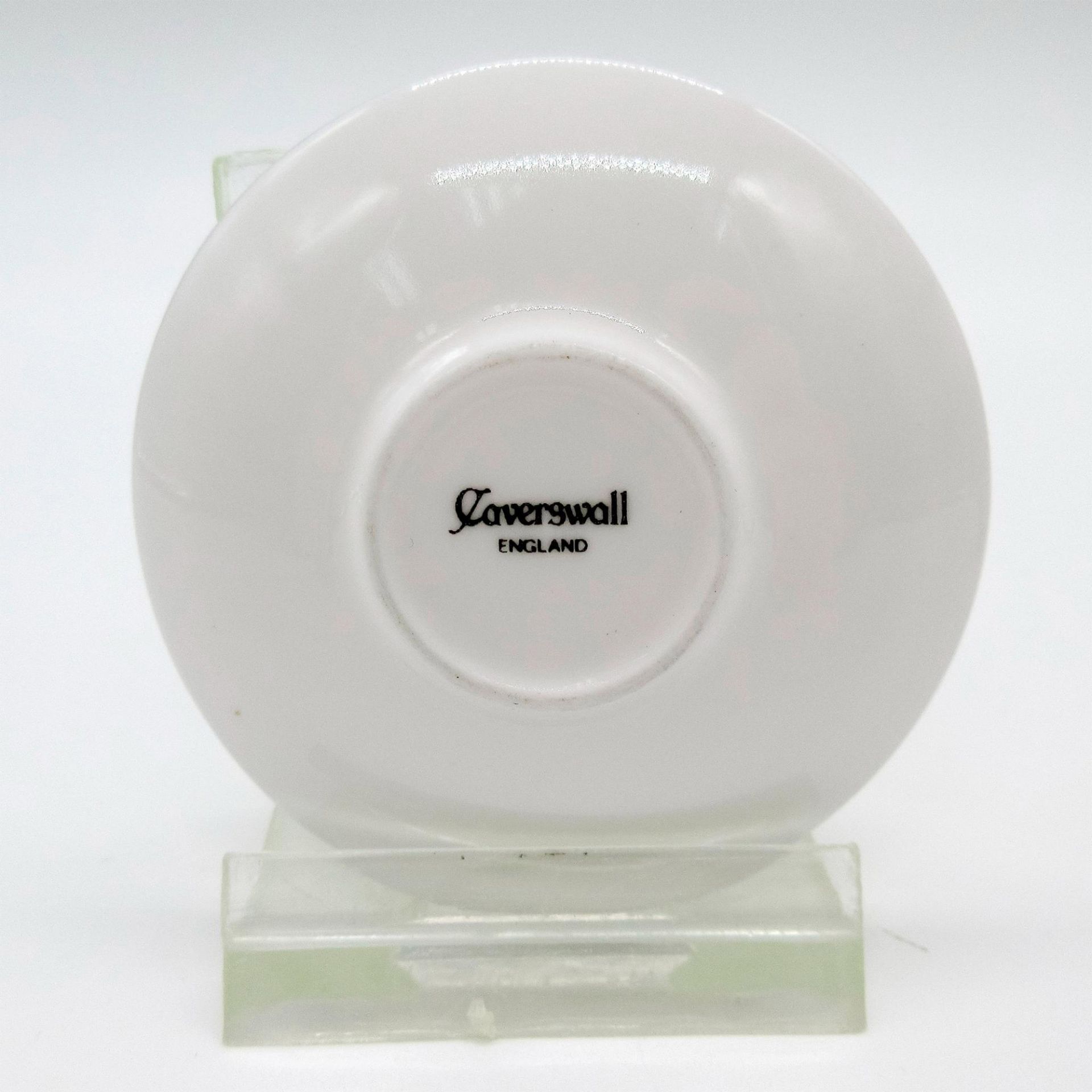 Caverswall Mini Royal 10th Anniversary Tea Cup and Saucer - Image 3 of 3