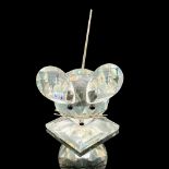 Swarovski Silver Crystal Figurine, Mouse