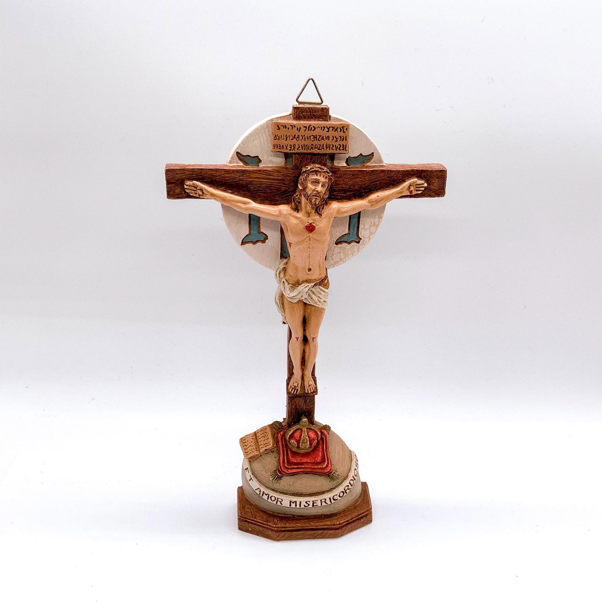 Resin Standing Crucifix