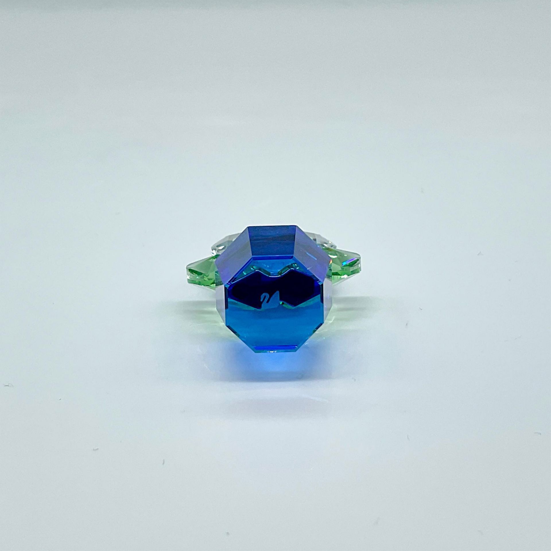 Swarovski Crystal Figurine, Clear Flower in Blue Pot - Bild 3 aus 4
