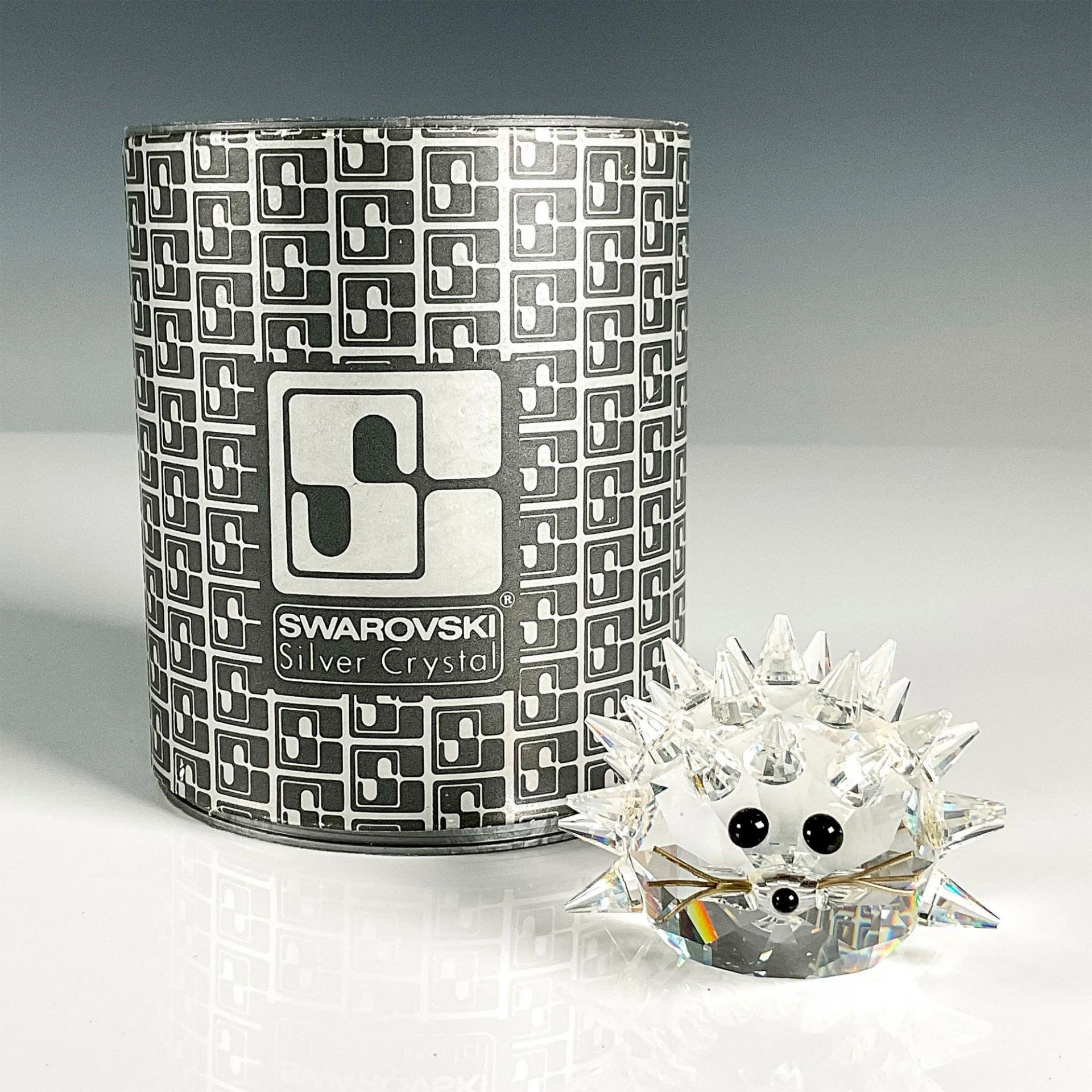 Swarovski Silver Crystal Figurine, Hedgehog - Bild 4 aus 4