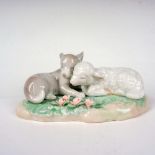 The Wolf Also Shall Dwell With The Lamb 1006925 - Lladro Porcelain Figurine