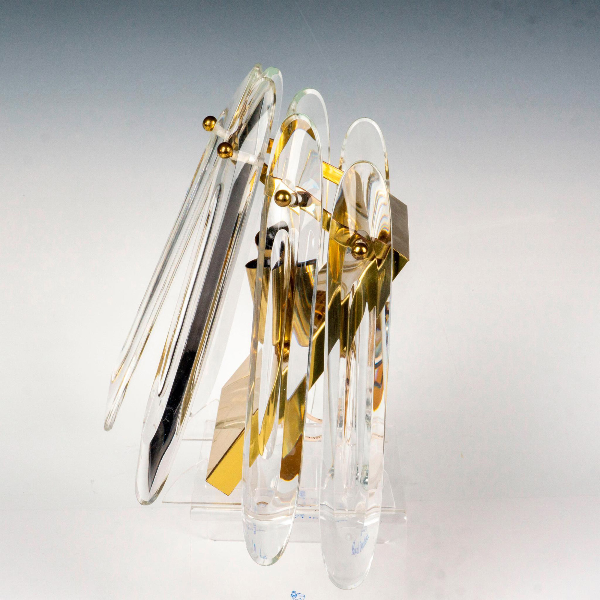 Beautiful Dangling Crystal Prism Electric Sconce Light - Image 2 of 4