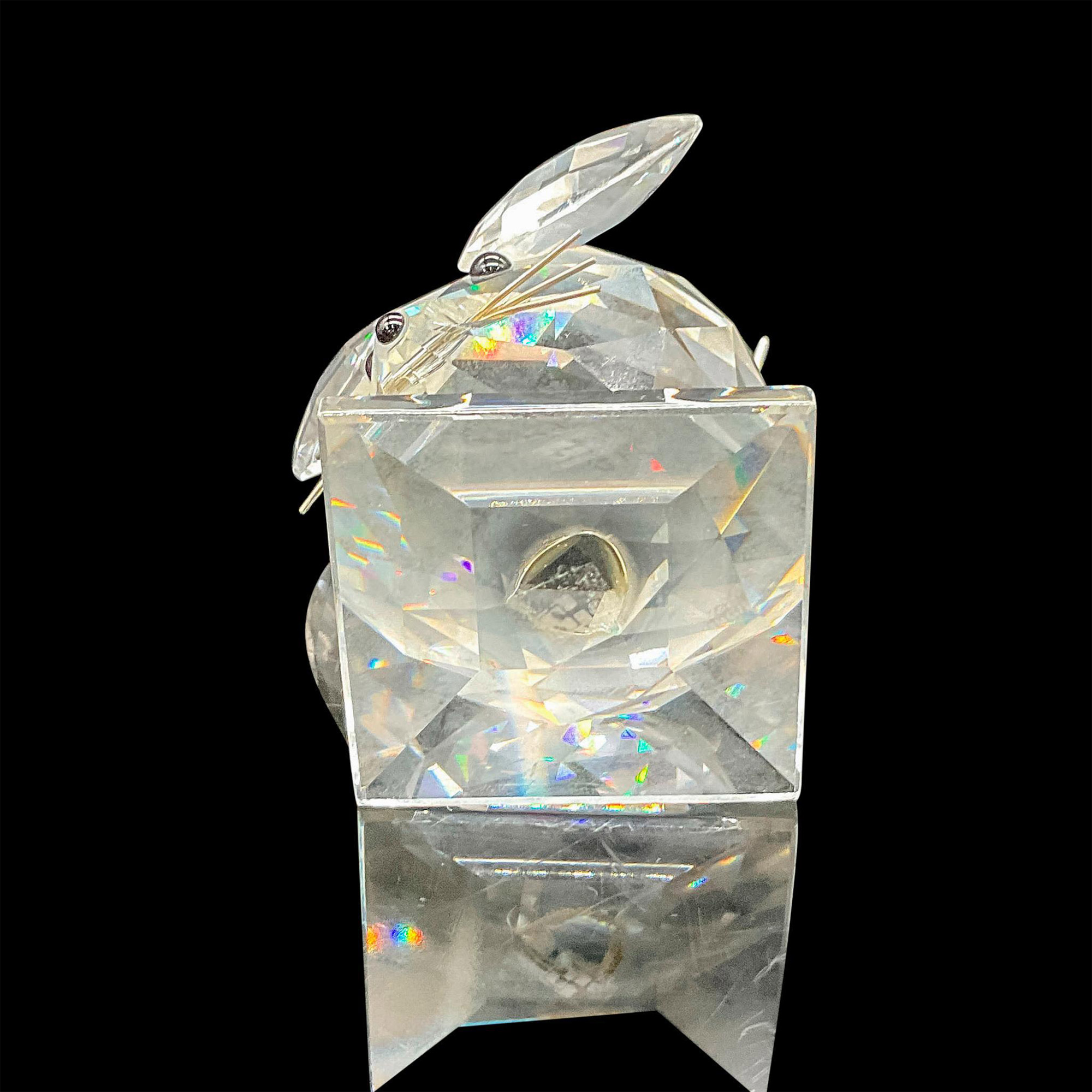 Swarovski Silver Crystal Figurine, Mouse - Image 3 of 3