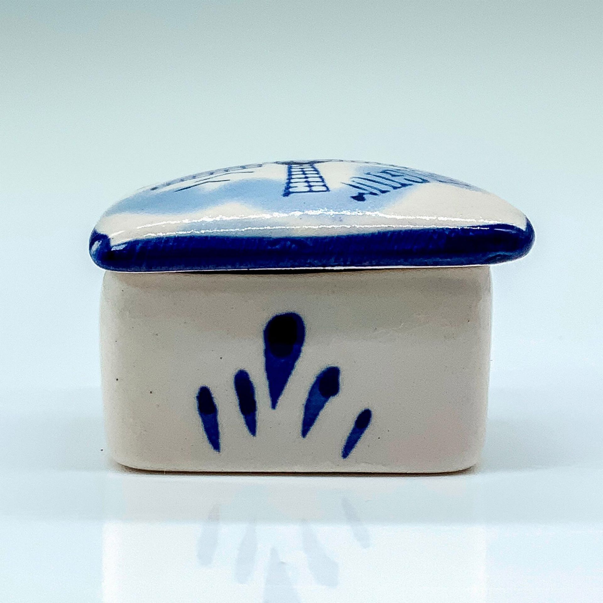 Belgium Ceramic Trinket Box - Image 2 of 3