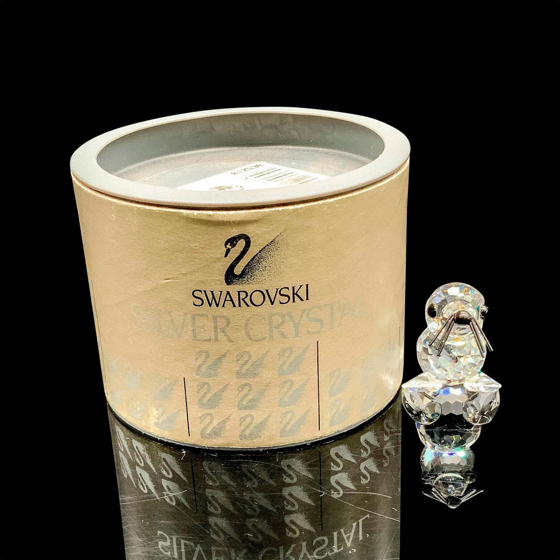 Swarovski Silver Crystal Figurine, Mini Seal 012530 - Image 3 of 3