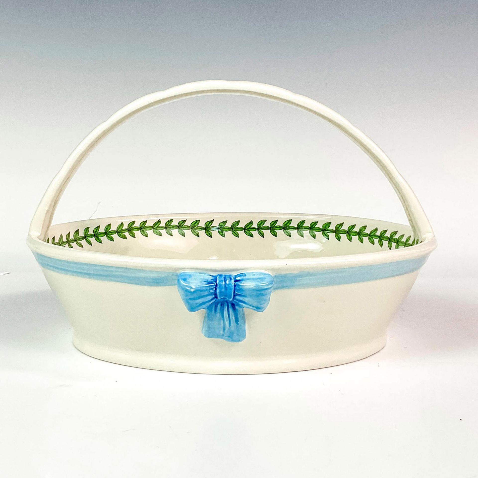 Portmeirion Porcelain Frog Oval Bread Basket - Image 2 of 4