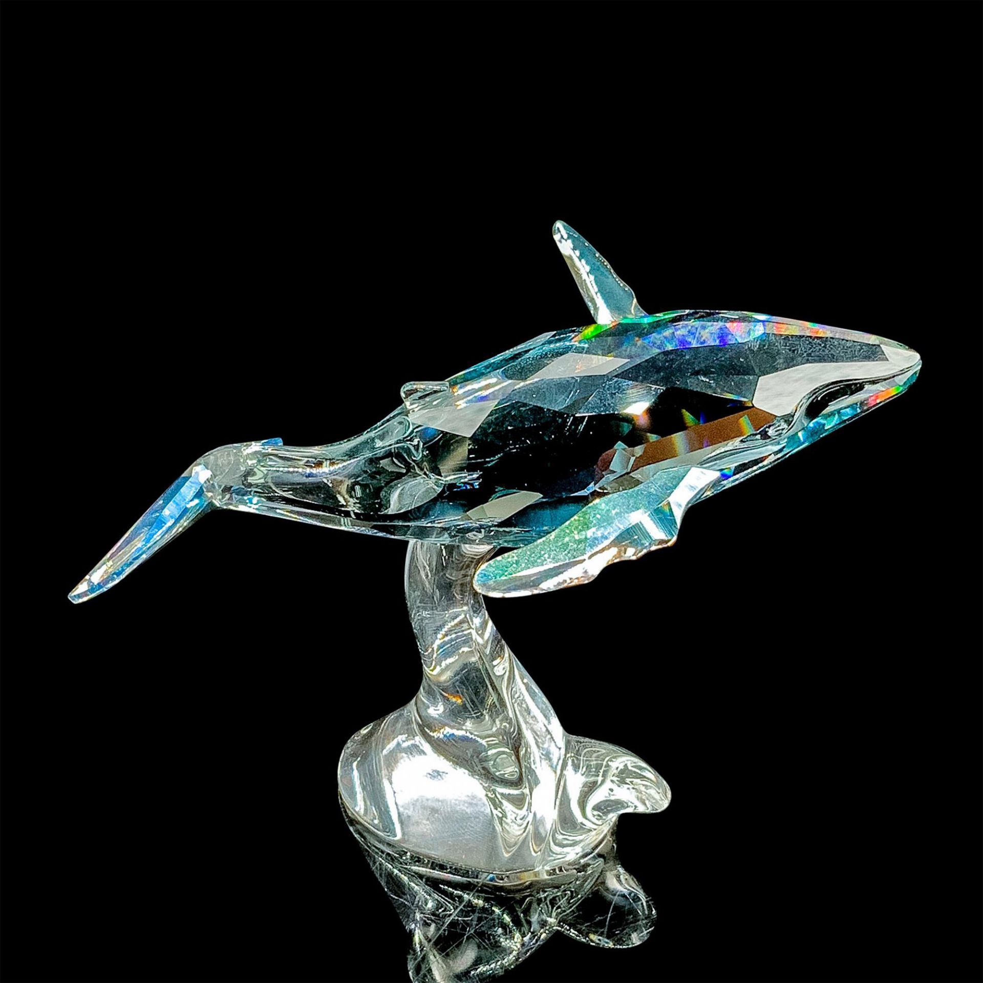 Swarovski Crystal Figurine, Young Whale - Image 2 of 4