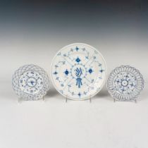 3pc Royal Copenhagen and KS Plates