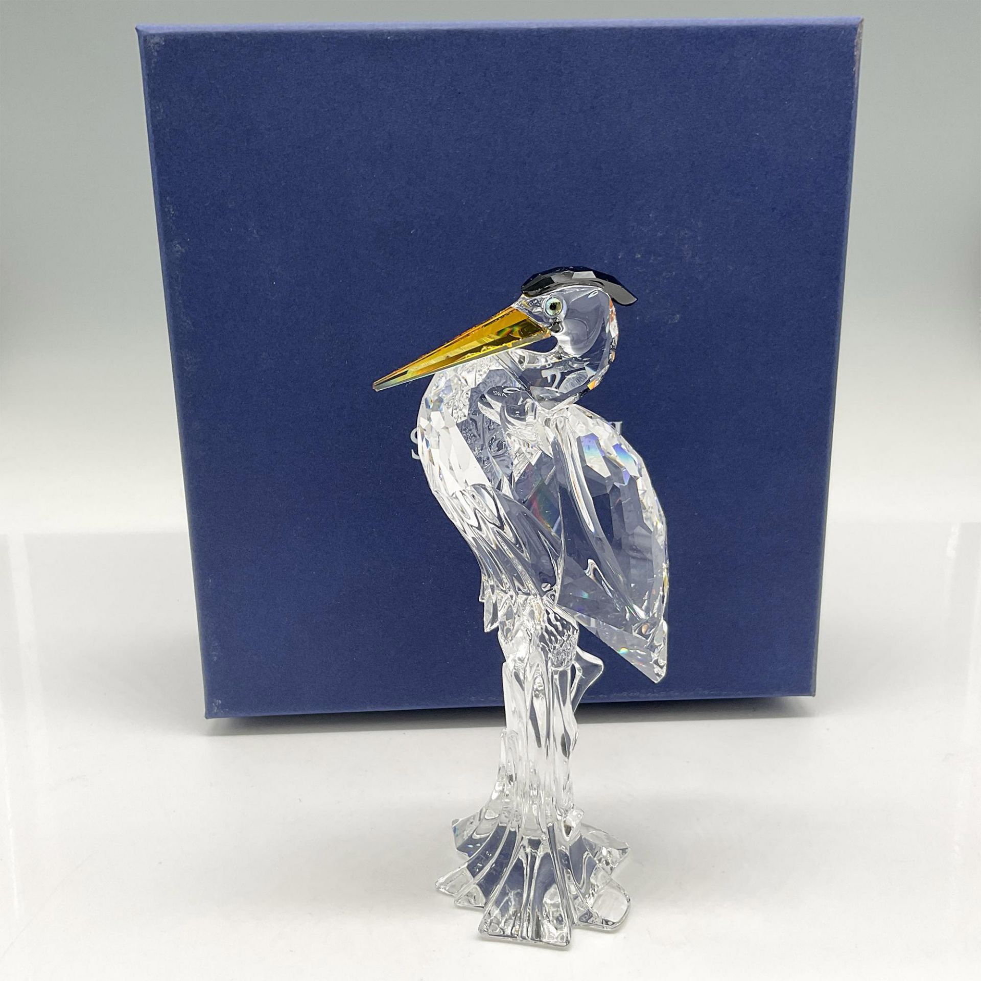 Swarovski Crystal Figurine, Silver Heron - Bild 5 aus 5