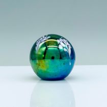 The Glass Eye Studio Paperweight, Mount Saint Helen