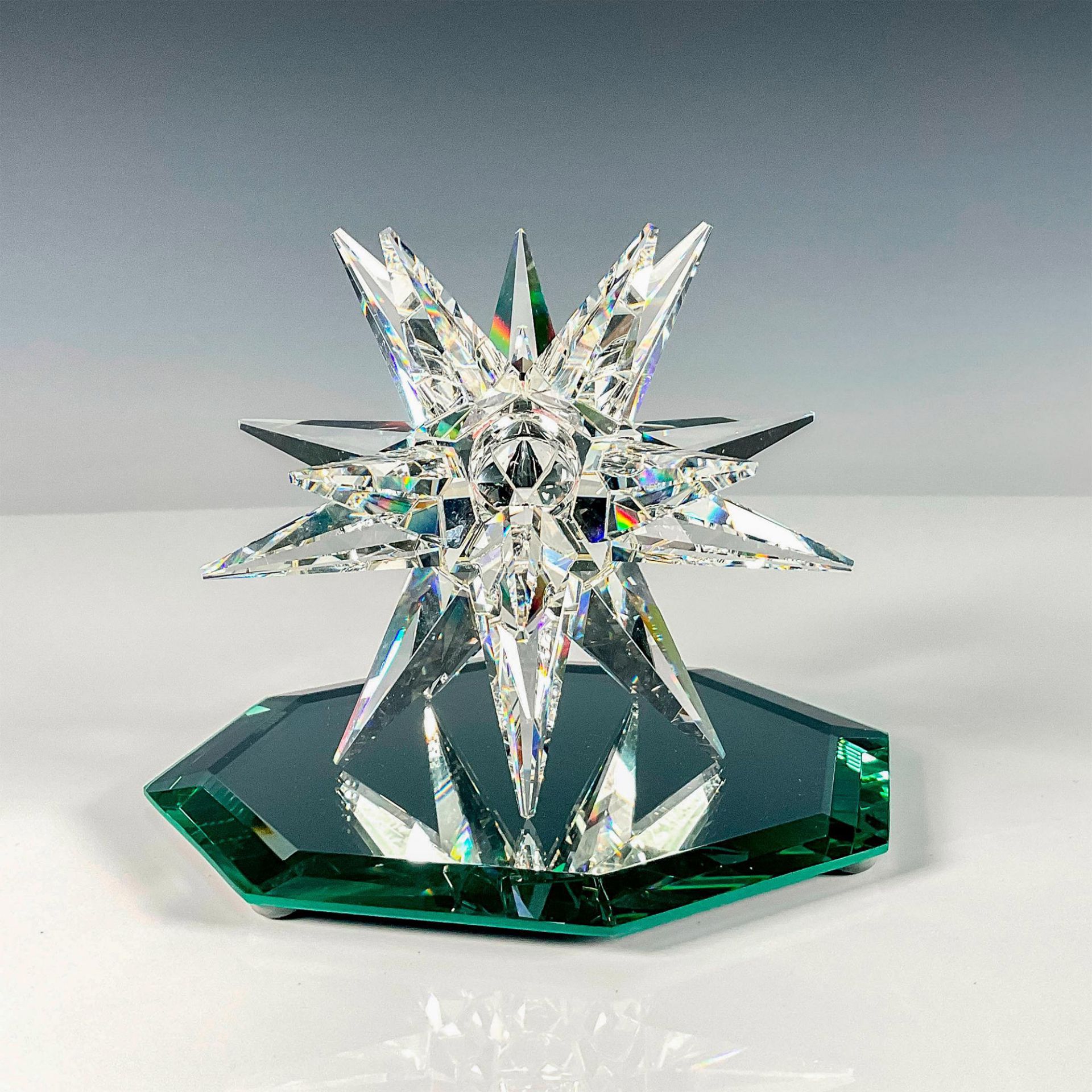 2pc Swarovski Crystal Candleholder + Base, Star - Bild 2 aus 4
