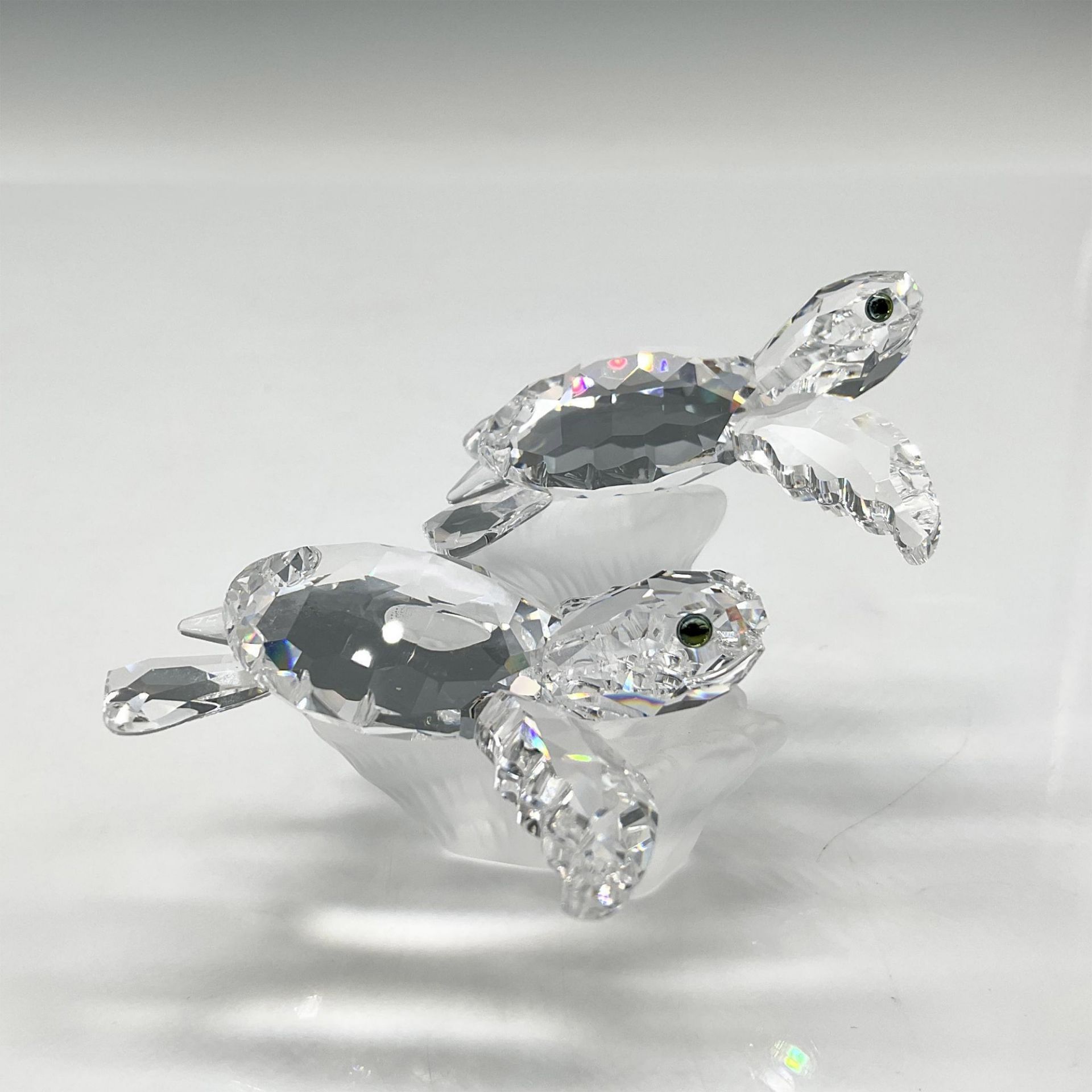 Swarovski Crystal Figurine, Baby Sea Turtles - Image 2 of 4