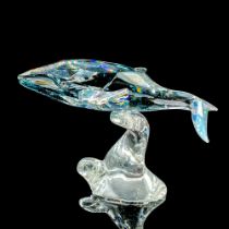 Swarovski Crystal Figurine, Young Whale