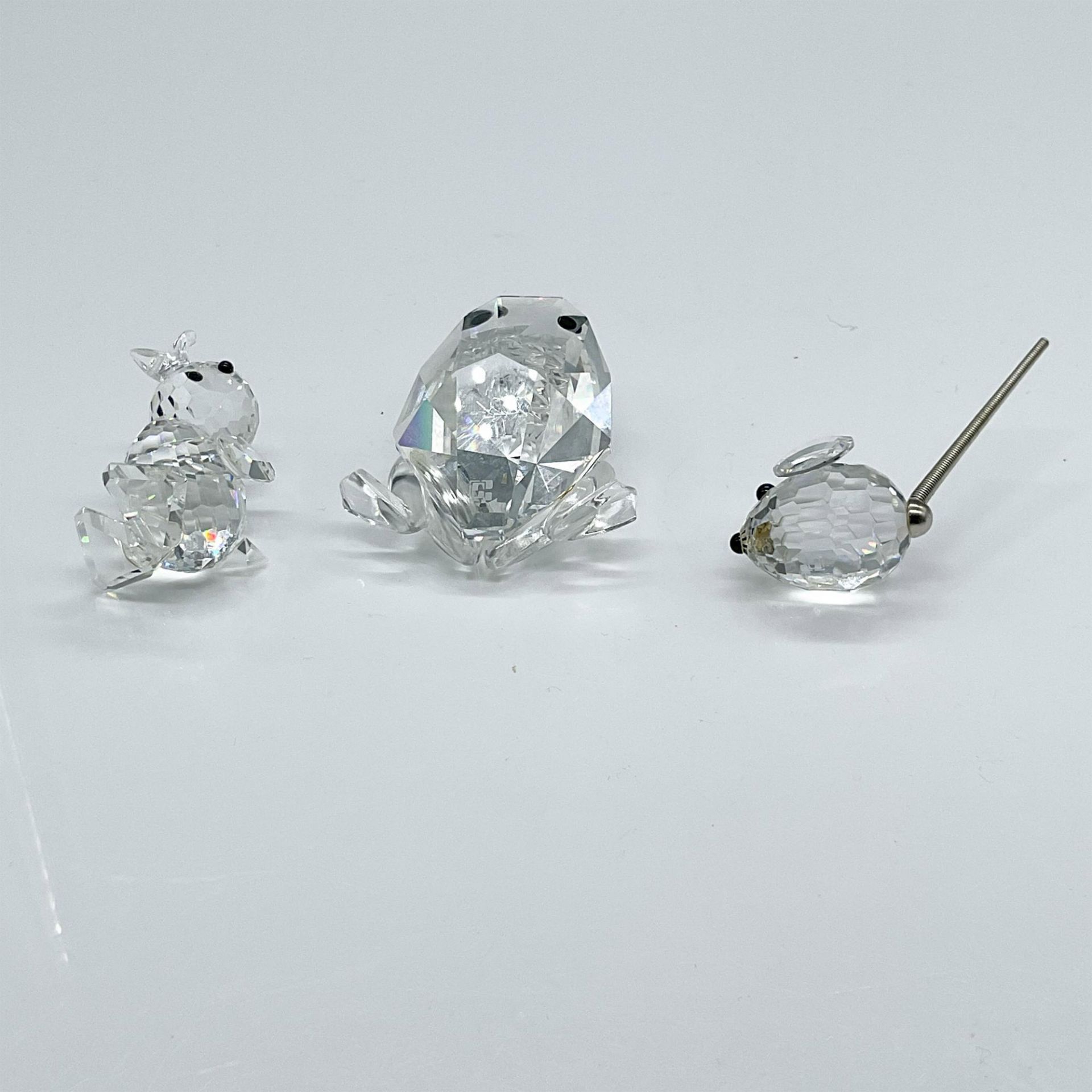 3pc Swarovski Crystal Figurines - Bild 4 aus 4