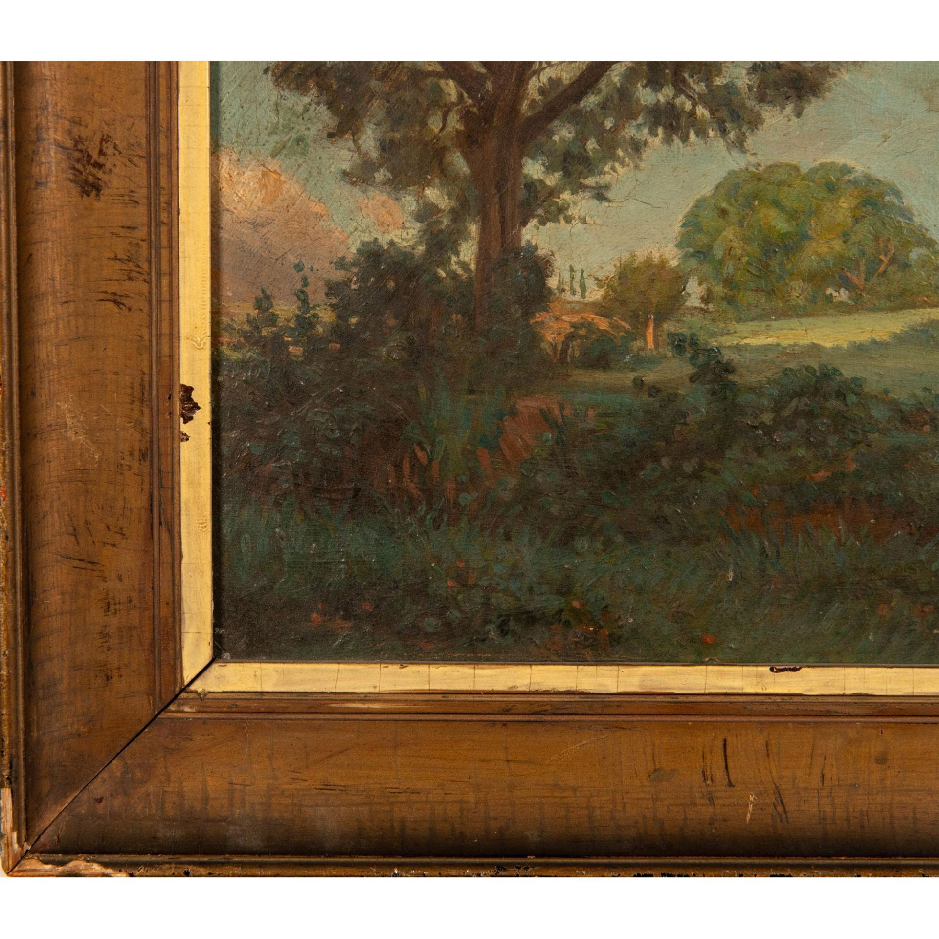 Vicente Gil, Original Oil on Board, Landscape, Signed - Bild 4 aus 7