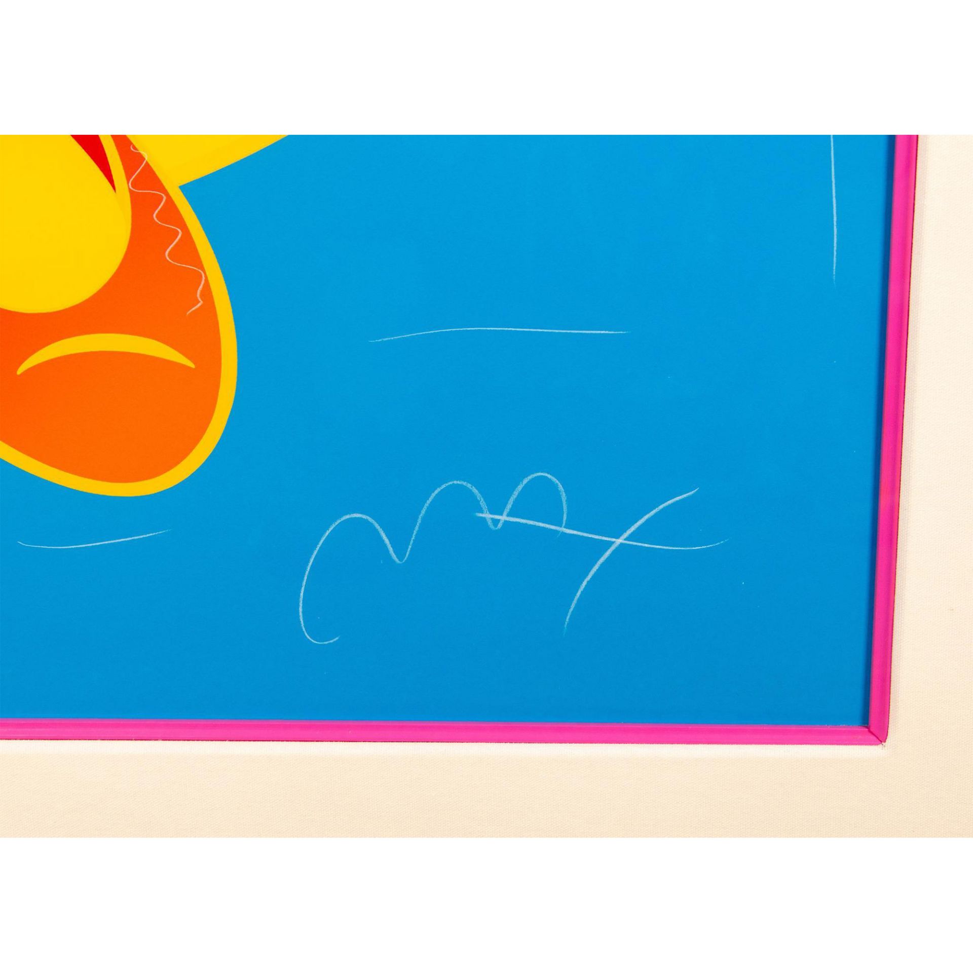 Peter Max (American, b. 1937) Color Serigraph on Paper, Minnie Mouse, Signed - Bild 3 aus 5