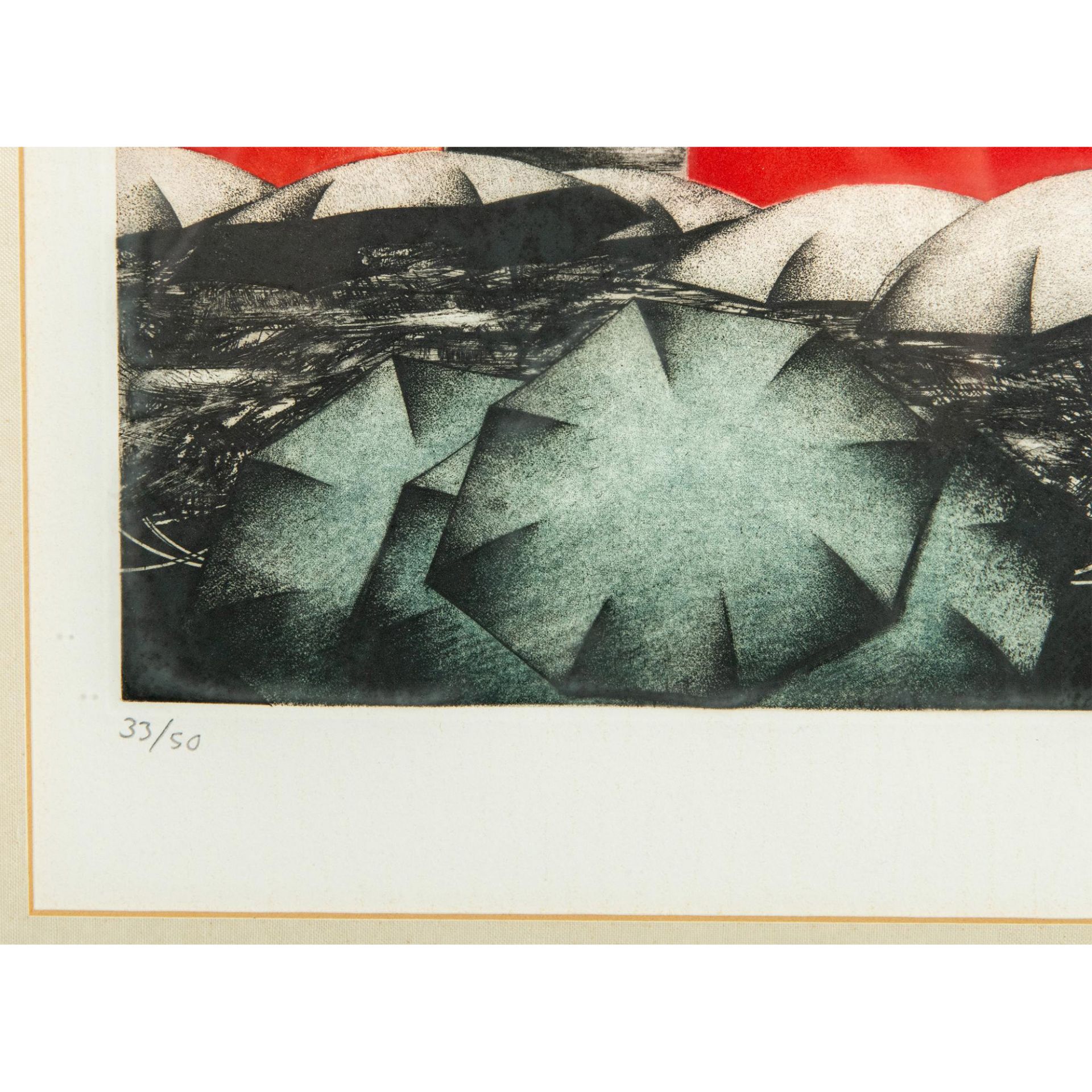 Shigeki Kuroda, Original Etching & Aquatint on Paper Signed - Image 5 of 6