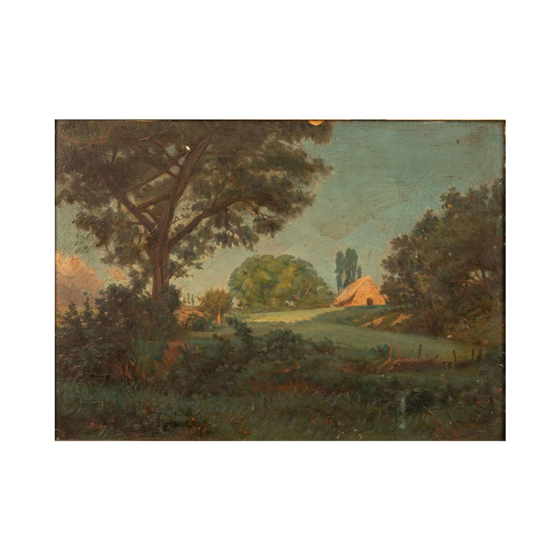Vicente Gil, Original Oil on Board, Landscape, Signed - Bild 2 aus 7