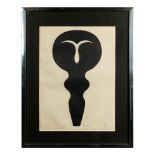 Jean Arp, Original Woodcut on Japan Paper, Idol, Signed