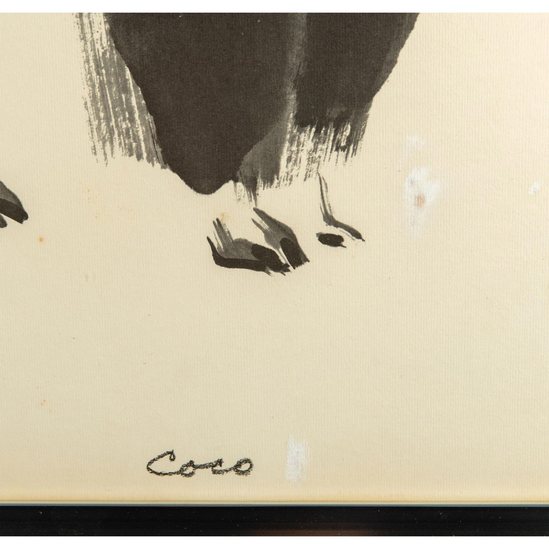 David Kwok, Monochrome Poster on Board, Coco The Poodle - Bild 4 aus 5