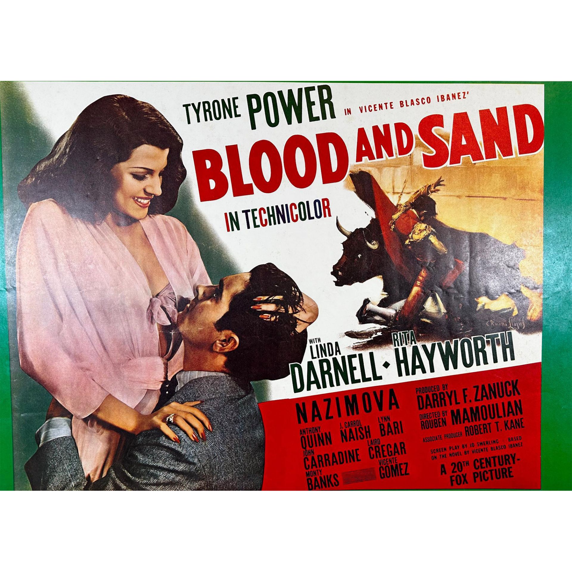 Blood and Sand Movie Poster - Bild 2 aus 2