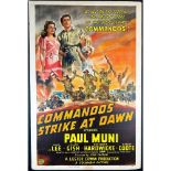 Commandos Strike at Dawn Movie Poster