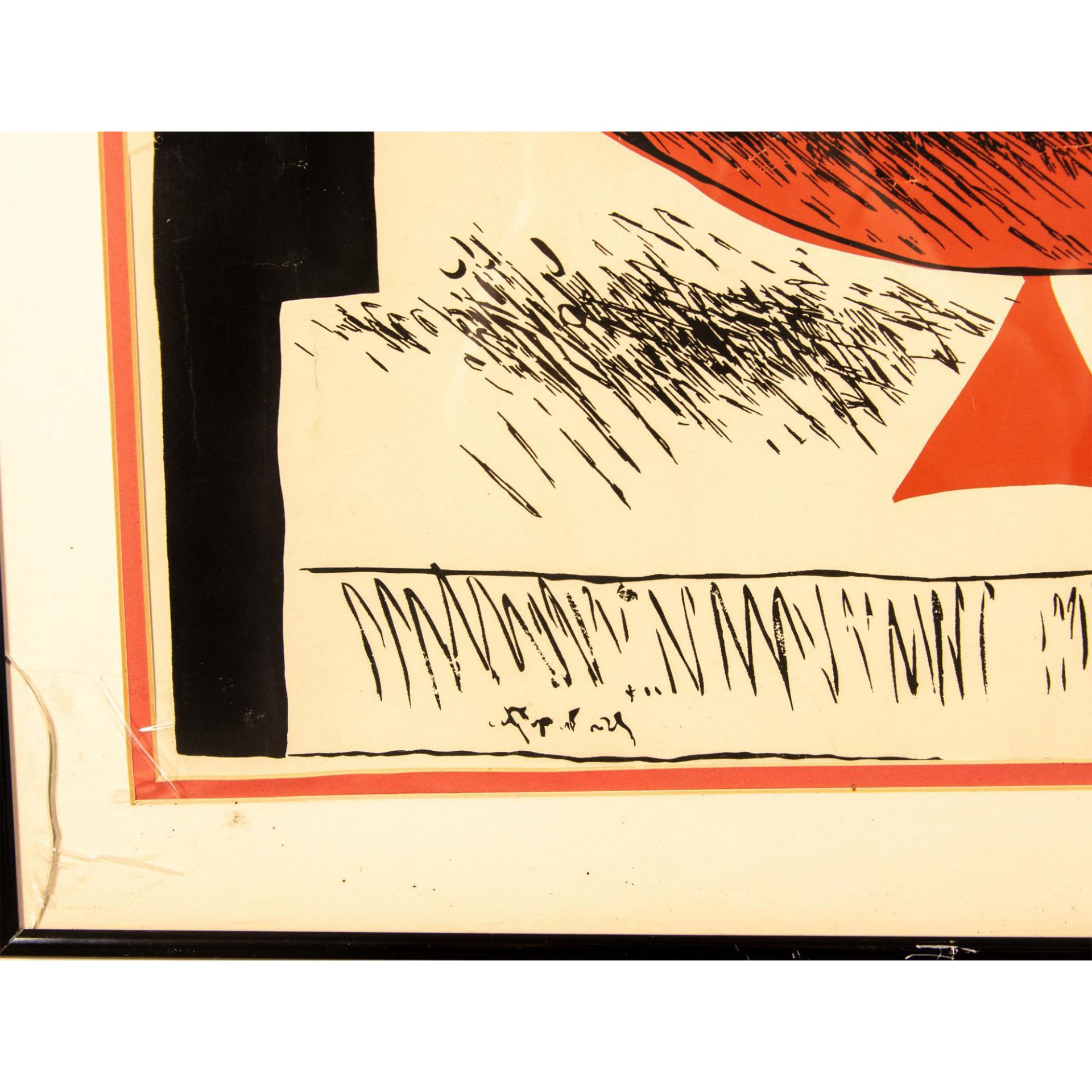 Pablo Picasso (Spanish, 1881-1973) (After) Serigraph on Paper, Vase of Flowers - Bild 5 aus 8