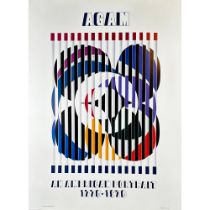 Yaacov Agam (Israeli, b. 1928) Poster, An American Portrait