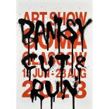 Banksy (England b. 1974) Offset Lithograph Cut and Run