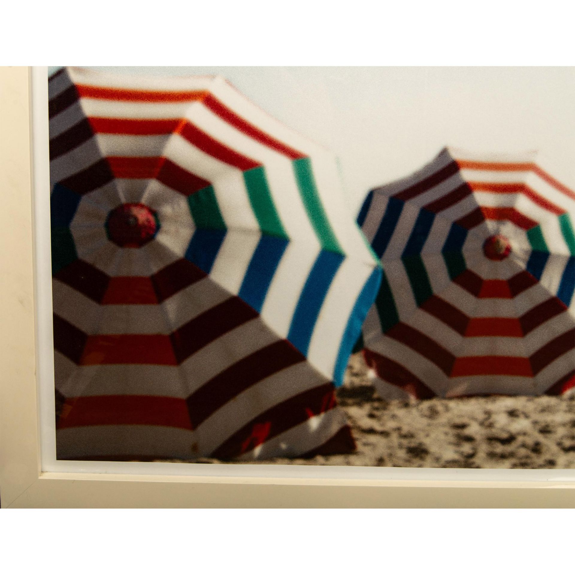 Giclee Color Photograph for Soicher Marin, Beach Umbrellas - Image 4 of 6
