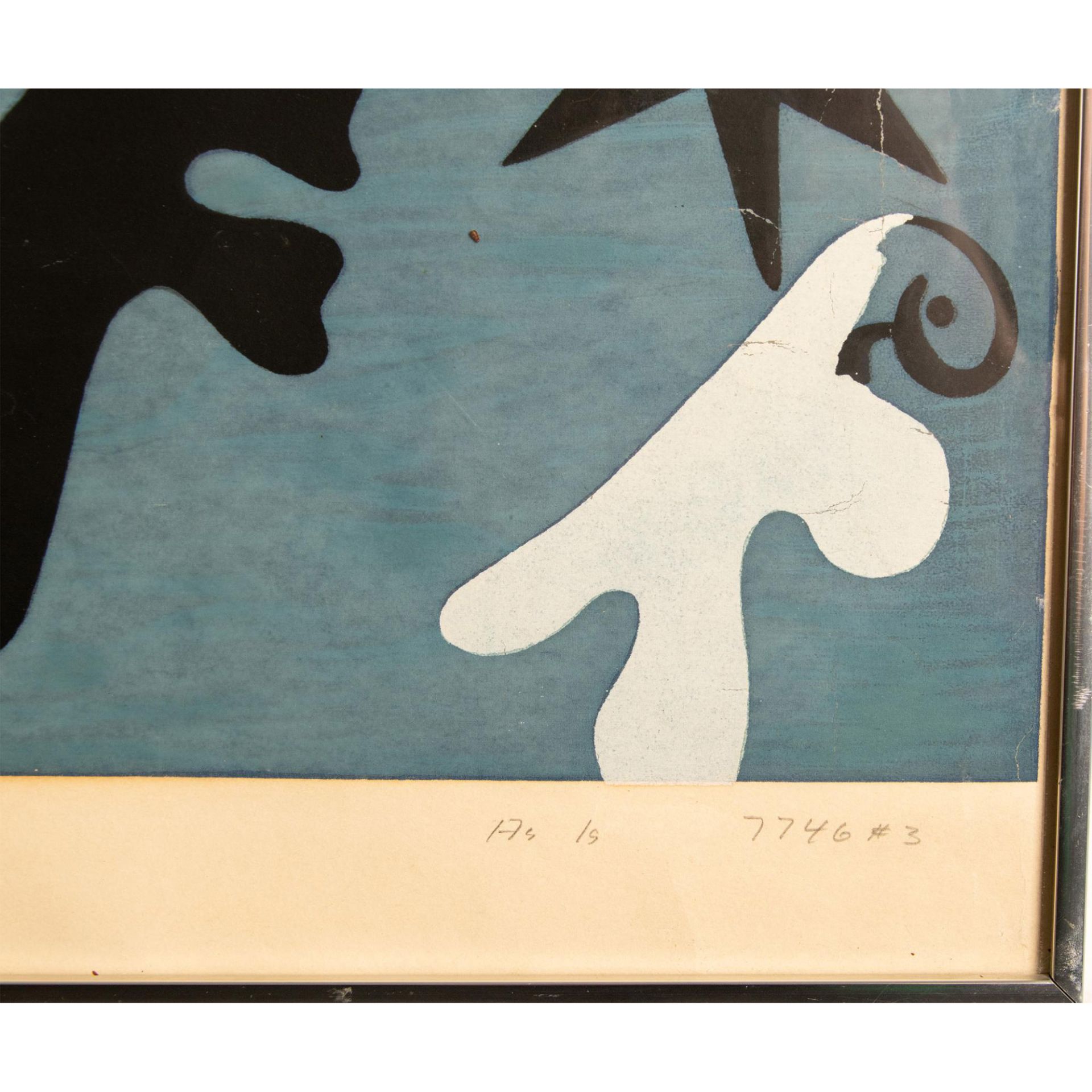 Joan Miro (Spanish, 1893-1983) Original Lithograph on Paper, Mural 3, 1933 - Bild 4 aus 7
