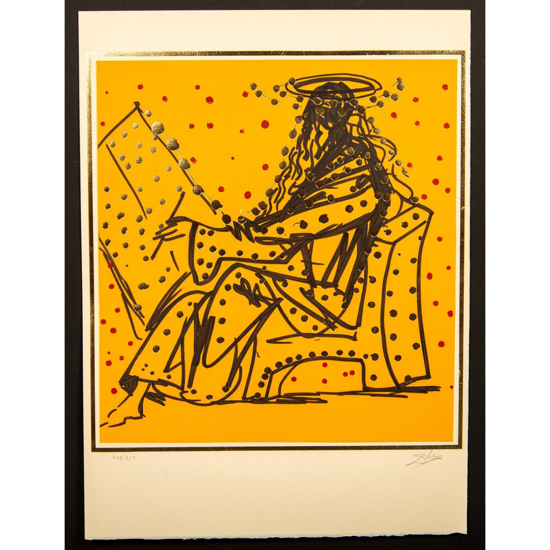Salvador Dali (Spanish, 1904-1989) Signed Lithograph, Mark - Bild 3 aus 15