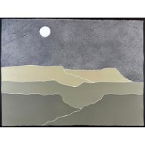 Peter Keefer (1933-) Serigraph, Taos Dusk, Signed