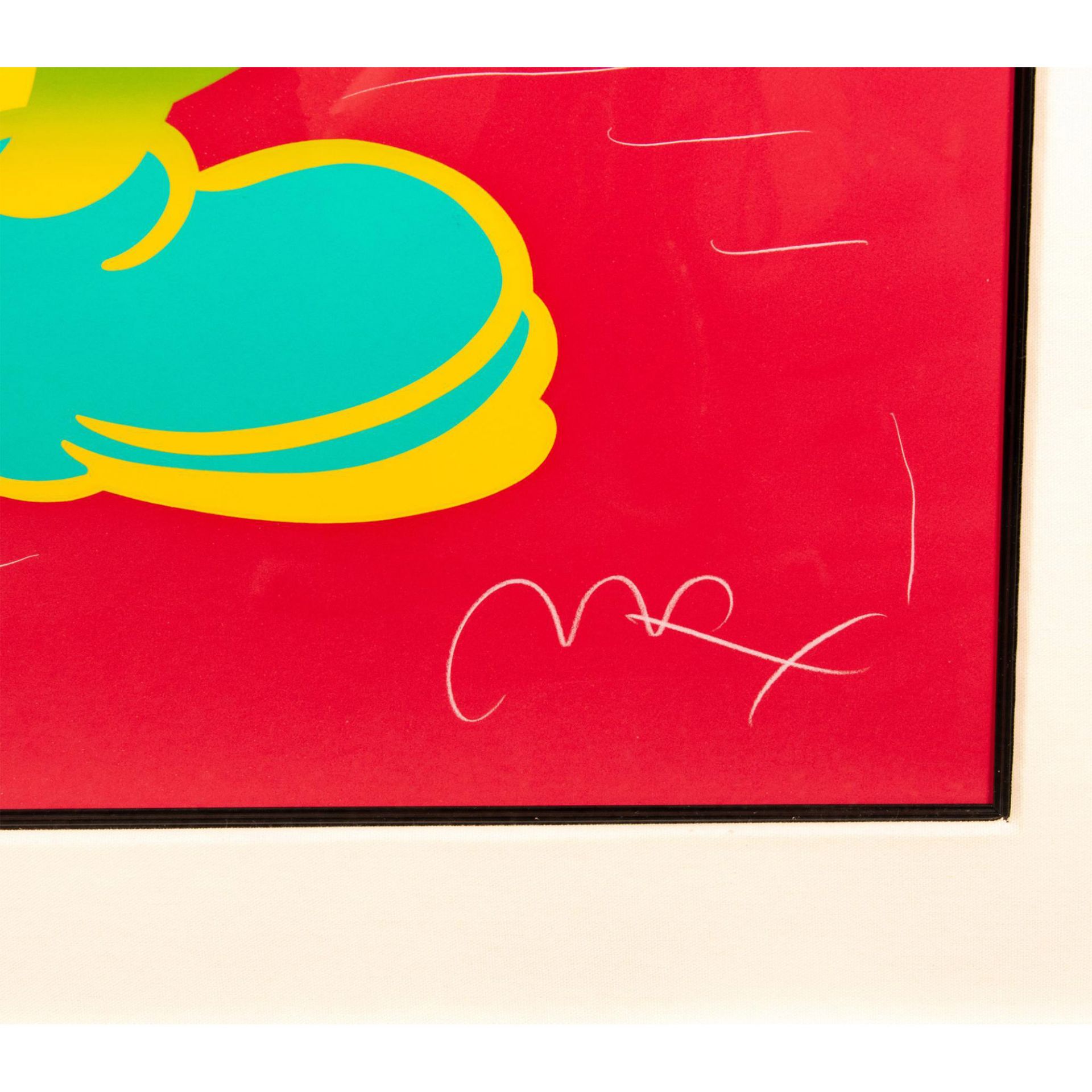 Peter Max (American, b. 1937) Color Serigraph on Paper, Mickey Mouse, Signed - Bild 3 aus 5