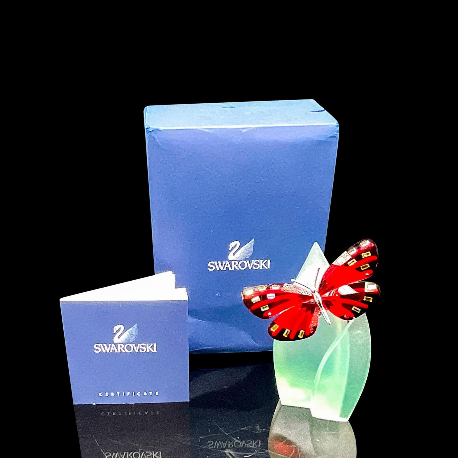 Swarovski Crystal Paradise Butterfly, Adena Light Siam - Image 4 of 4