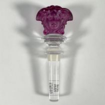 Rosenthal Versace Amethyst Medusa Stopper