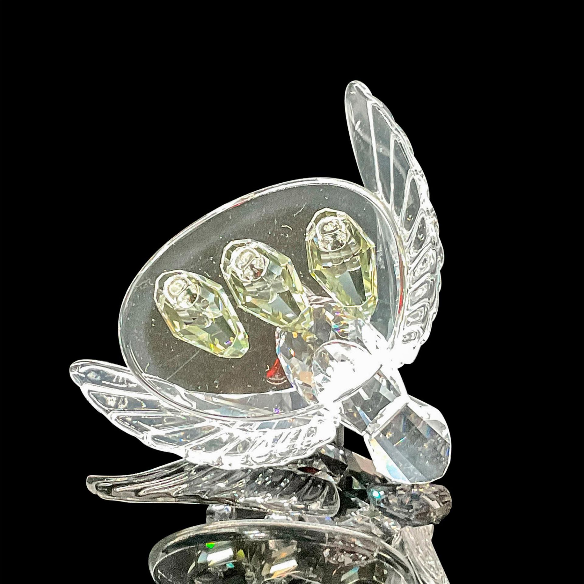 Swarovski Silver Crystal Figurine, Swan Mother with Cygnets - Bild 3 aus 4