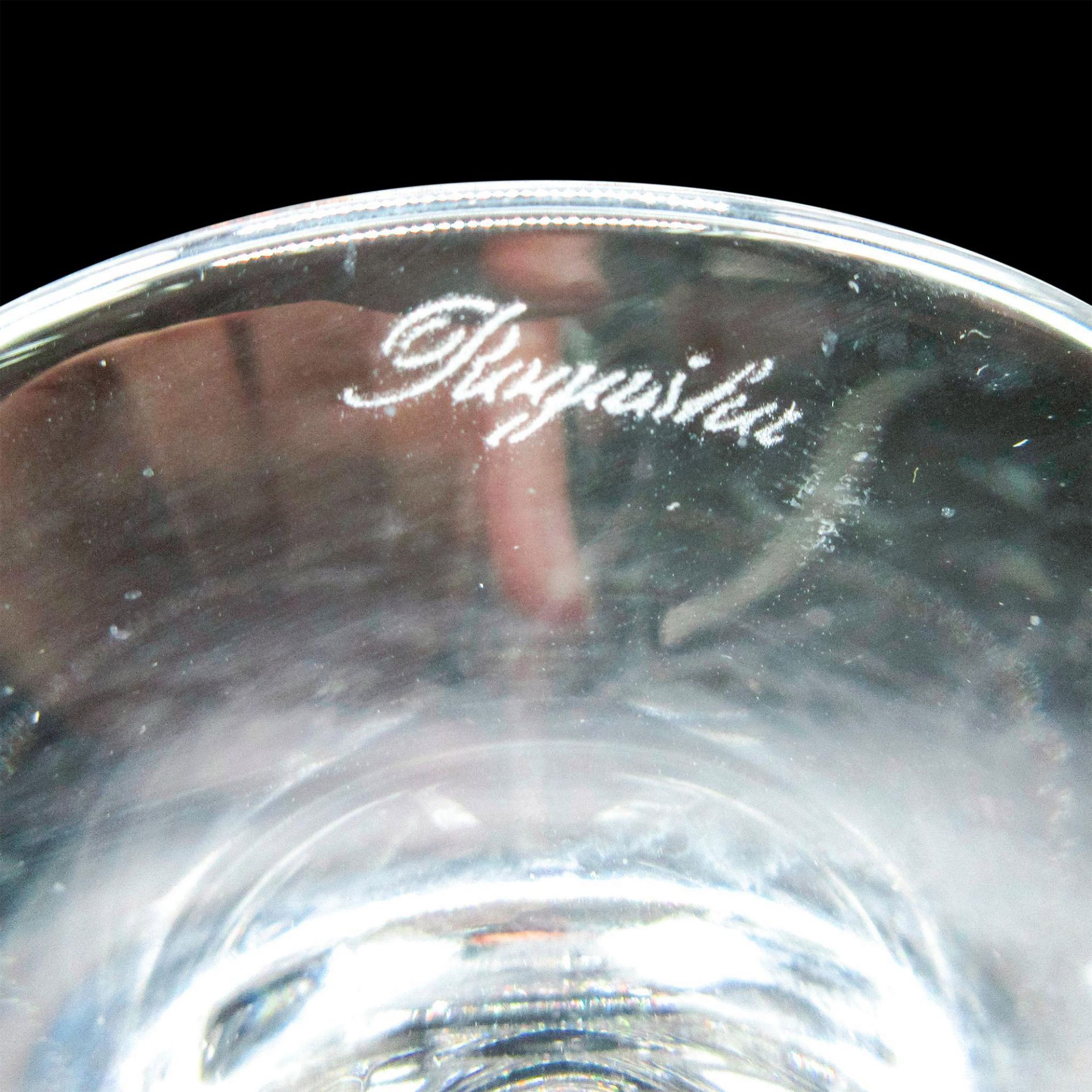 4pc Rogaska Crystal Wine Glasses, Scarlett - Image 5 of 7