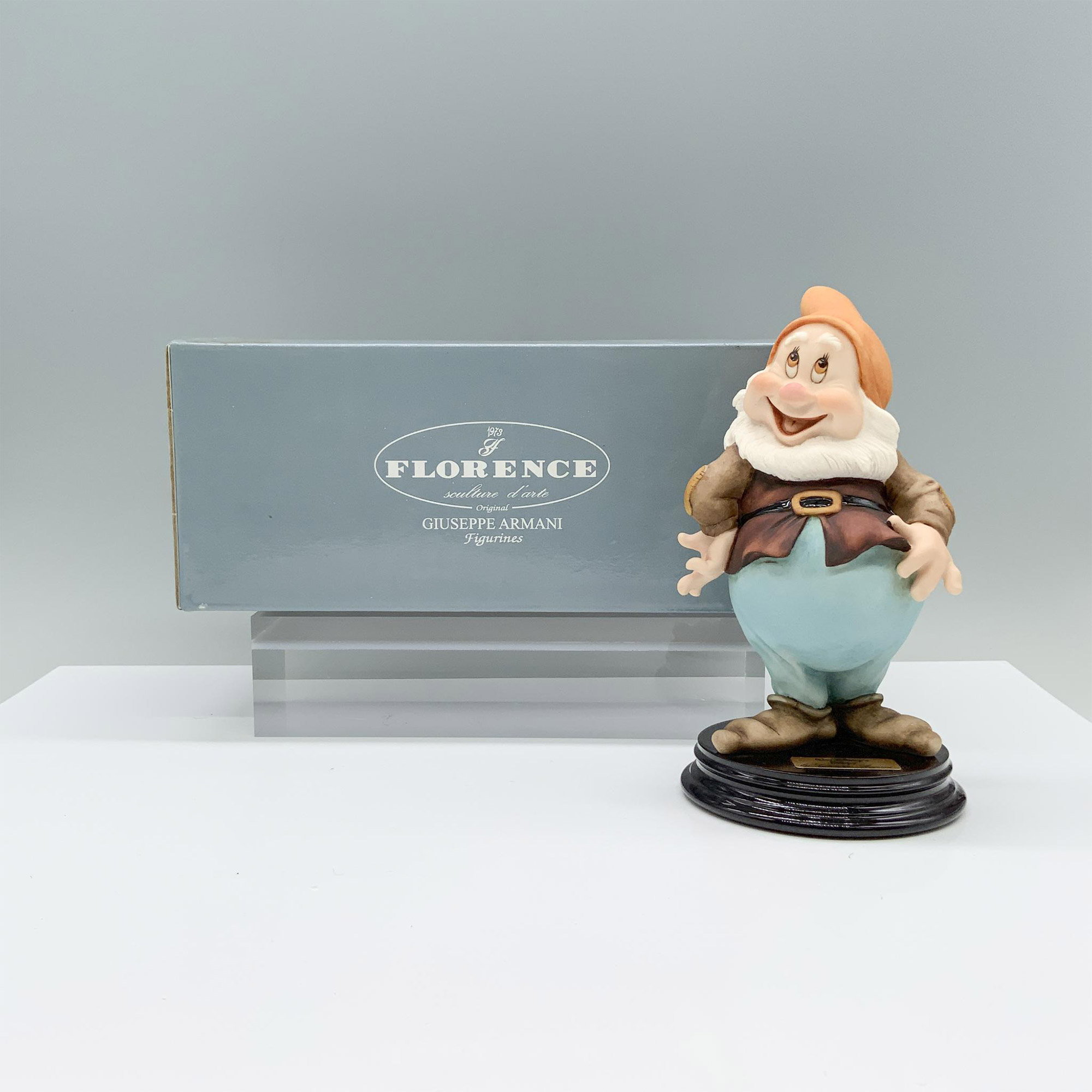 Florence Giuseppe Armani Disney Figurine, Happy - Image 4 of 4