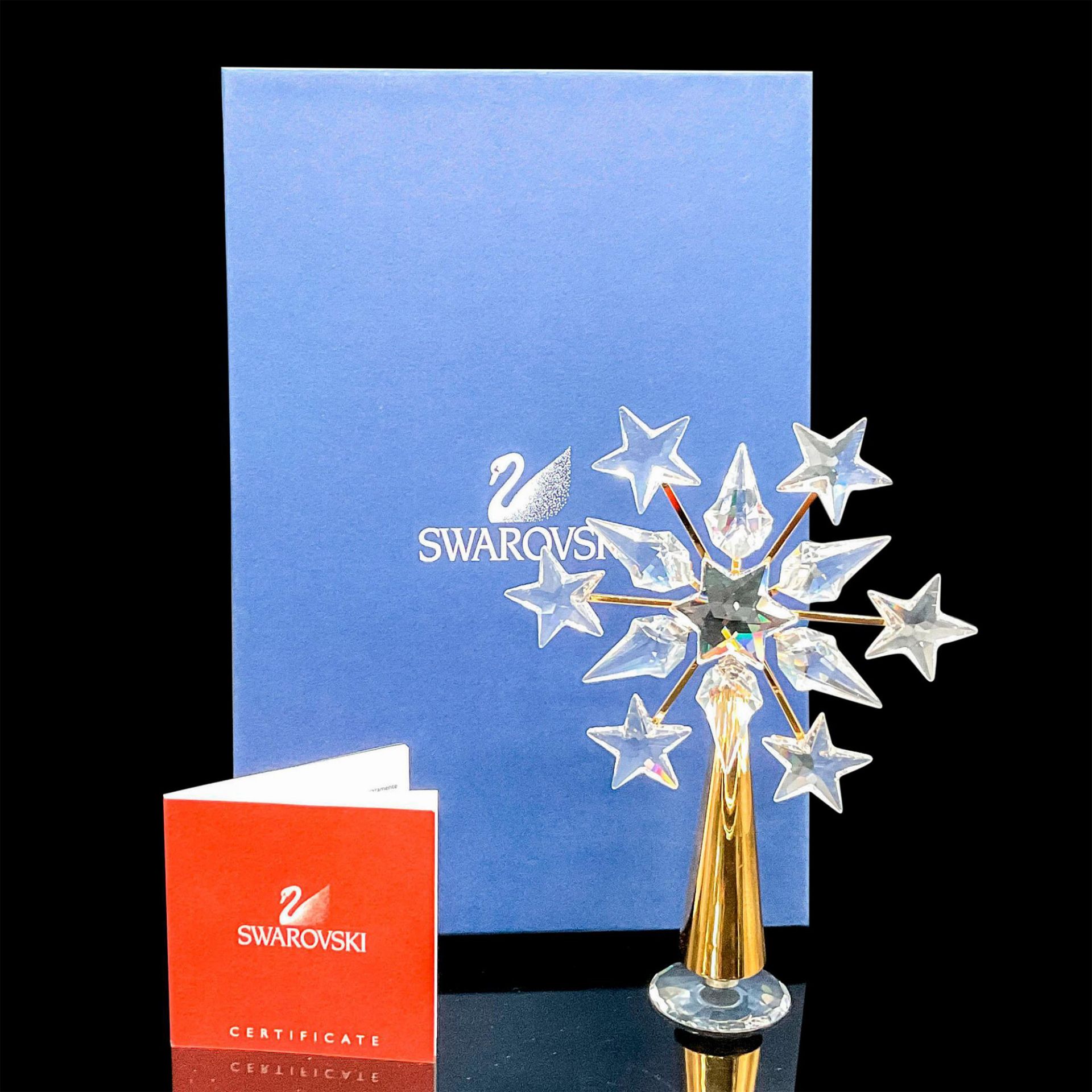 Swarovski Crystal Gold Plated Tree Topper - Image 3 of 3