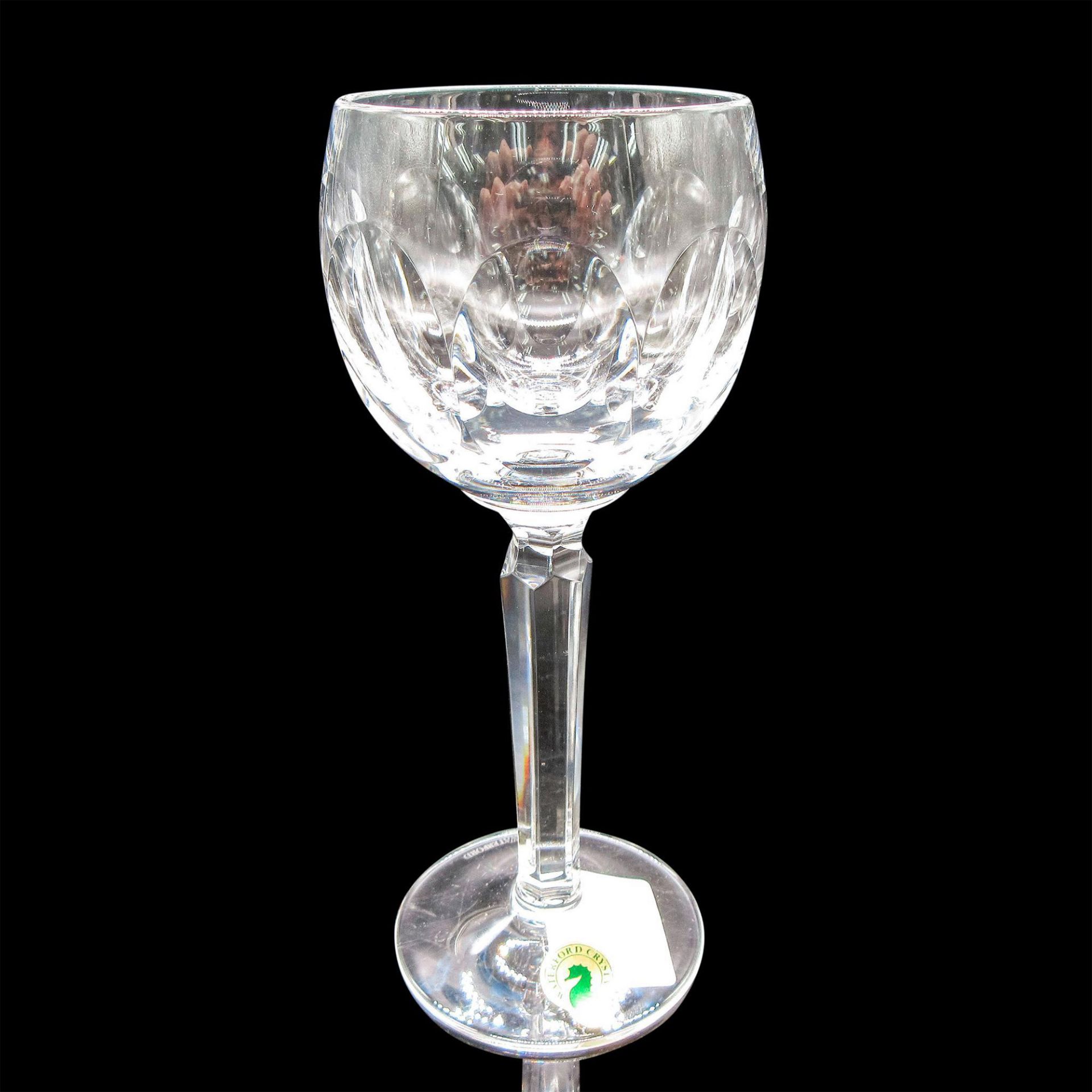 2pc Waterford Crystal Hock Wine Glasses, Sheila - Image 9 of 9