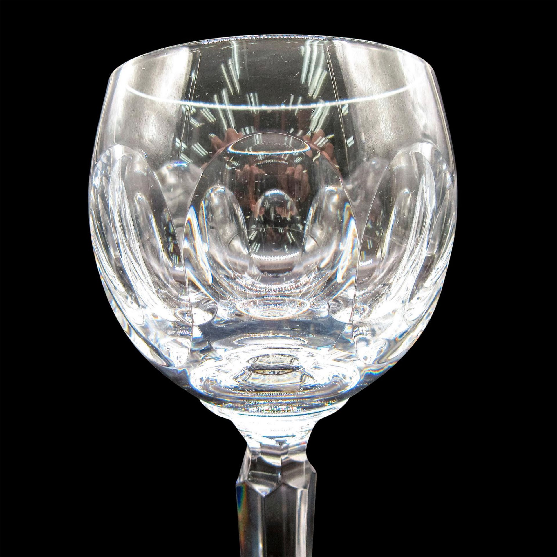 2pc Waterford Crystal Hock Wine Glasses, Sheila - Image 8 of 9