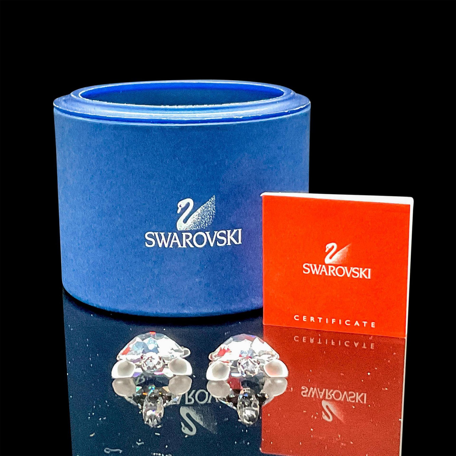 Swarovski Crystal Figurines, Baby Tortoises - Image 4 of 4