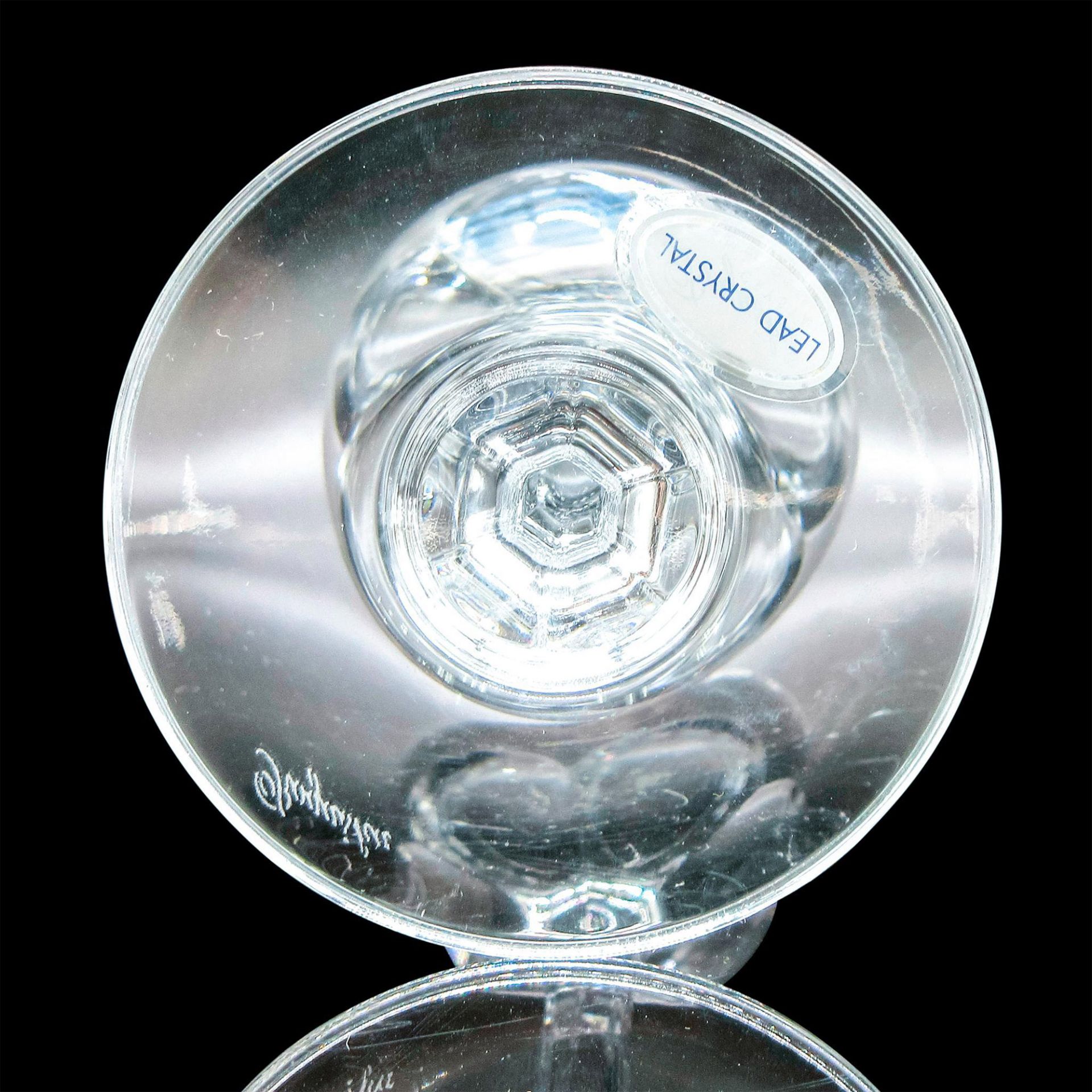 4pc Rogaska Crystal Wine Glasses, Scarlett - Image 6 of 7