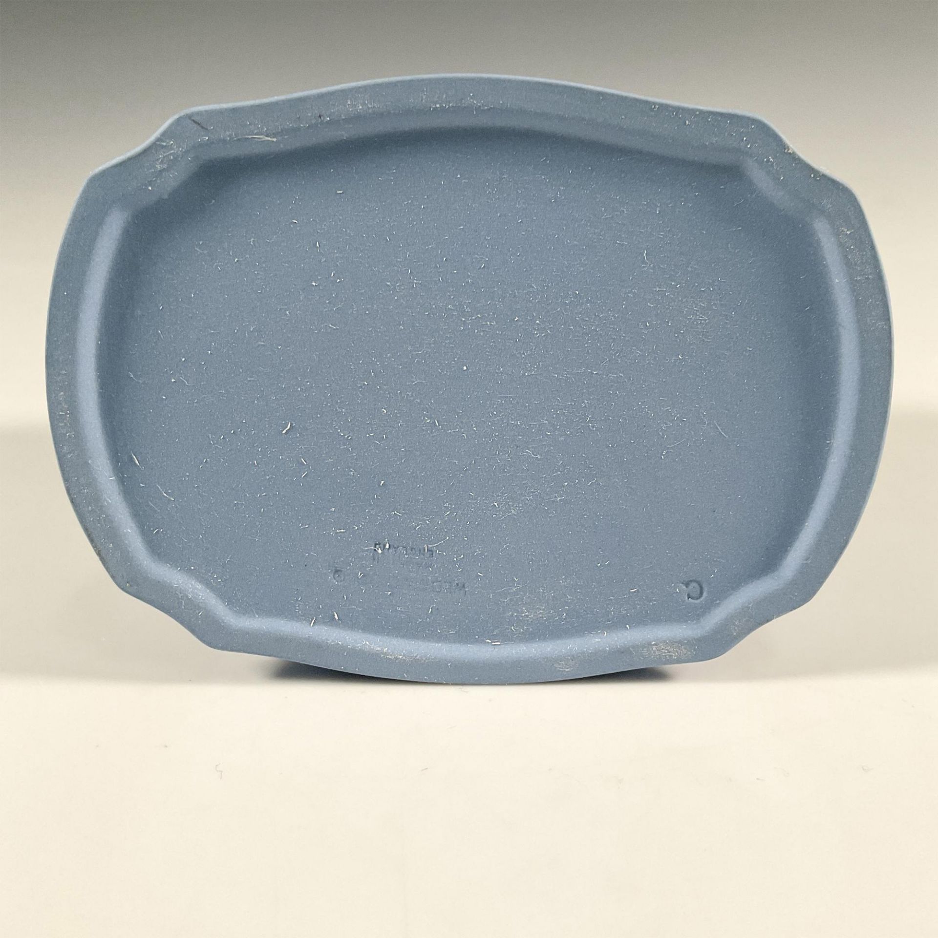Wedgwood Blue Jasperware Lidded Tea Caddy - Image 4 of 5
