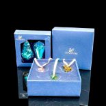 5pc Swarovski Crystal Ornaments, Chandeliers & Happy Easter