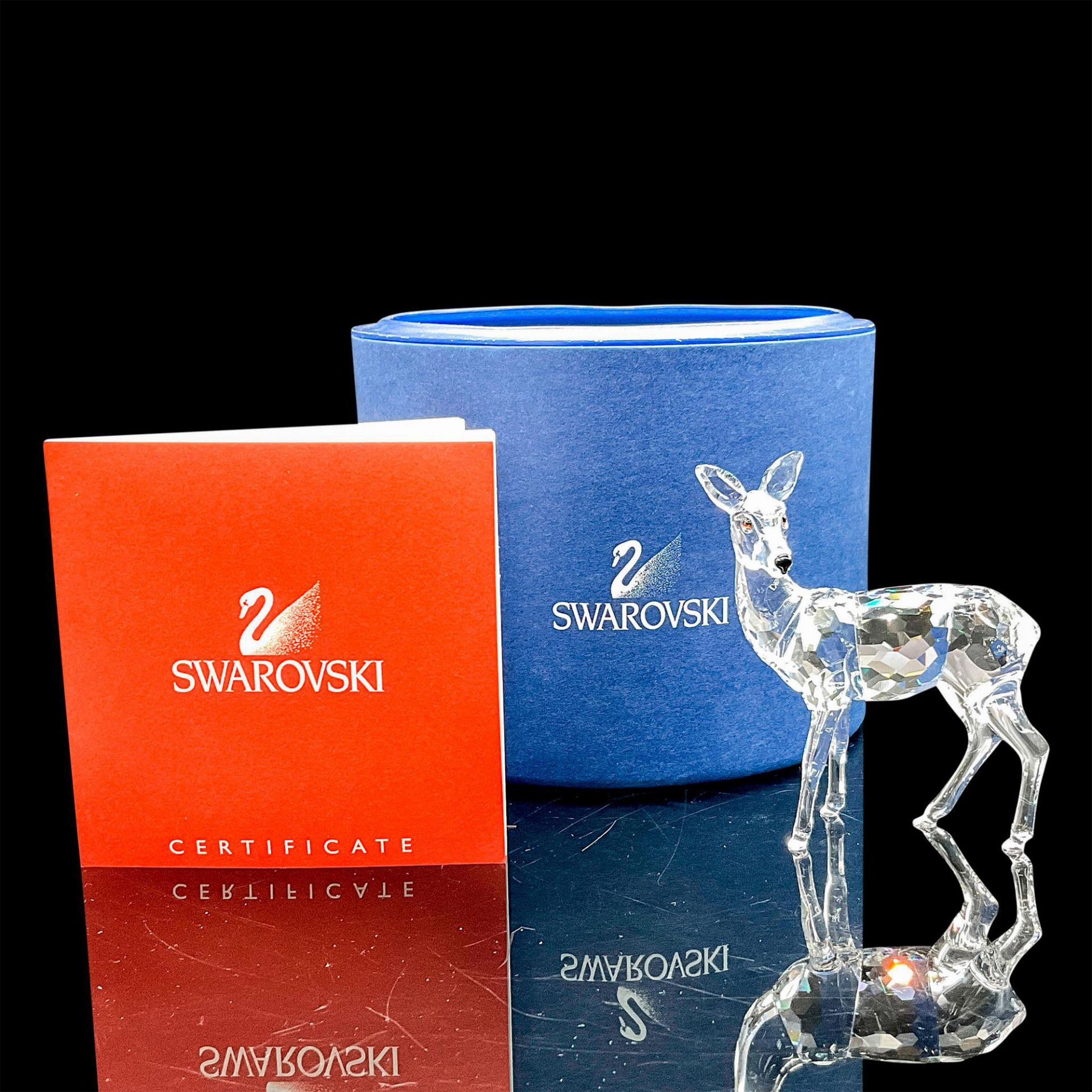 Swarovski Crystal Figurine, Doe - Image 4 of 4