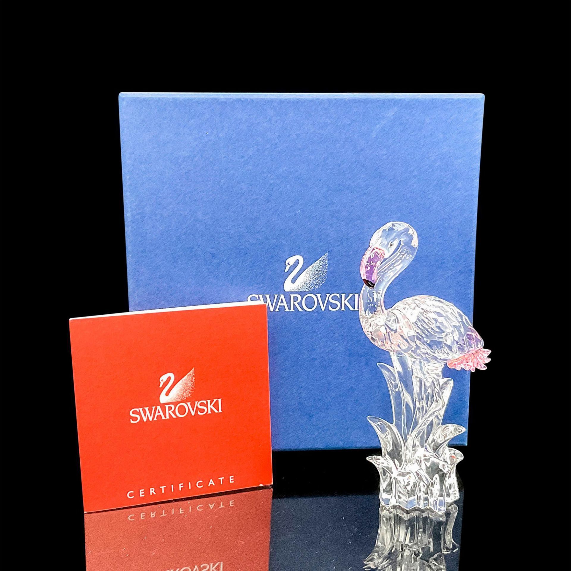 Swarovski Crystal Figurine, Flamingo - Bild 4 aus 4